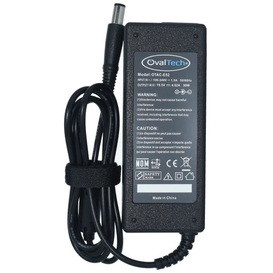 Cargador / Adaptador para Laptop OTAC-E52 OVALTECH de 90W 19.5V 4.62A (7.4*5.0) - Cargador / Adaptador para Laptop OTAC-E52 OVALTECH de 90W 19.5V 4.62A (7.4*5.0) -